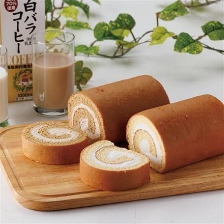 55K385：大山乳業農業協同組合　白バラ生ロールケーキギフト