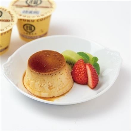 55K382：丸福珈琲店　こだわりの珈琲店のプリンセット