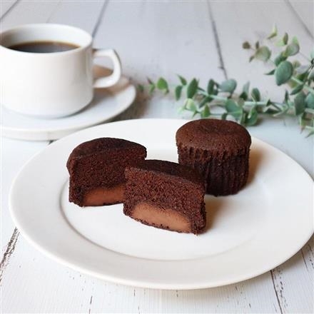 【ネット割】54T376：ミカド珈琲　トリュフショコラケーキ8個入