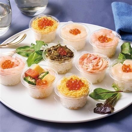 44K296：小樽　海鮮カップ寿司