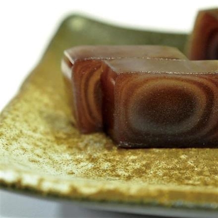 【富山】40Y262：＜富山市＞鈴木亭　杢目羊羹・ミニ羊羹10本入