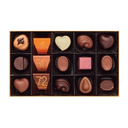 C：ゴディバ　ハートオブゴールドコレクション(15粒)