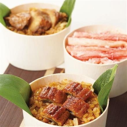 C：うなぎ工房　３種のおこわ食べ比べ(6食)