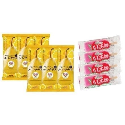 【ネット割】02P002：セイヒョー×Hana-　ル レクチエアイスバーと新潟県人気アイス詰め合わせ