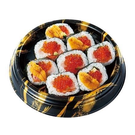 02. いくらとうにの煌めき海鮮太巻
