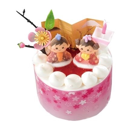 03. ボンオーハシ　ペアひなケーキ　3号×2