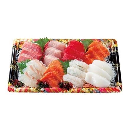 08. にぎわい盛り（中トロ入お刺身盛り合わせ）