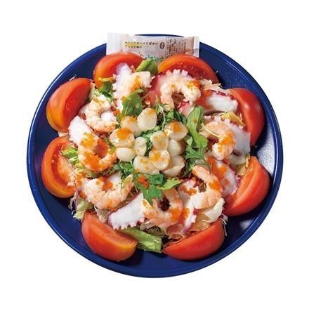 11.フレッシュトマトの海鮮カルパッチョ