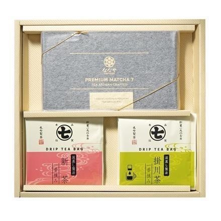 S49. 丸七製茶　ななやチョコレート「プレミアムMATCHA ７」とドリップティーバッグセット