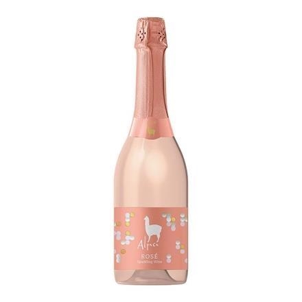 25.アサヒビール　アルパカ　スパークリング　ロゼ　750ml