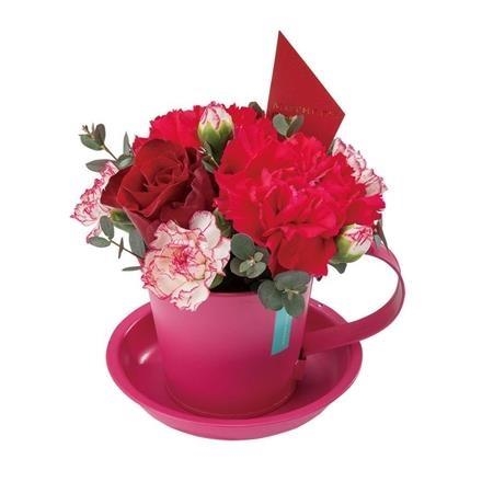 30. 母の日アレンジフラワー（小）（ピンク）