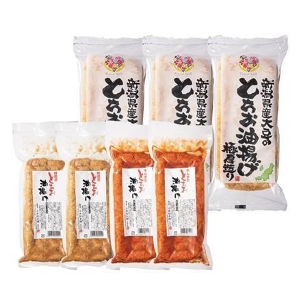 【父の日】P03：小林総本舗×Hana-ｗell新潟県産大豆のとちお油揚げ+味付けセット