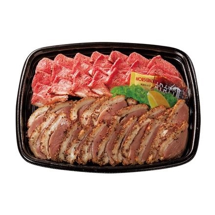 【父の日】09.ローストビーフ&あい鴨パストラミ盛り合わせ