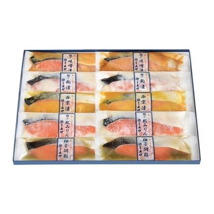 23P140：＜長岡市＞越後魚伊一郎　鮭いろどり漬