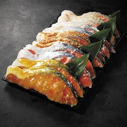 36G236：極醸　銀鮭大切り漬魚　詰め合わせ　（チリ産原料）