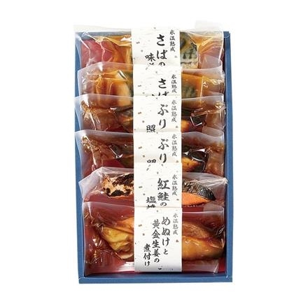 【ネット割】36T237：山陰大松　氷温熟成　煮魚・焼魚ギフトセット6切