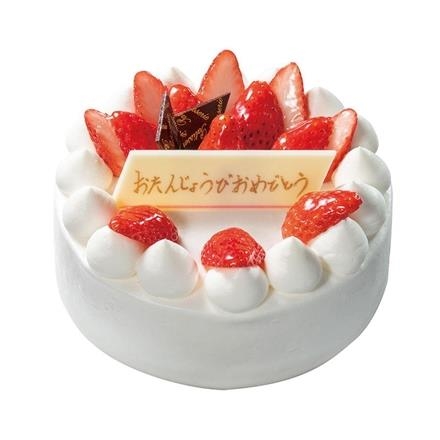 【パーティー】501.ボンオーハシ　生クリームデコレーション　5号【6月28日～お渡し】